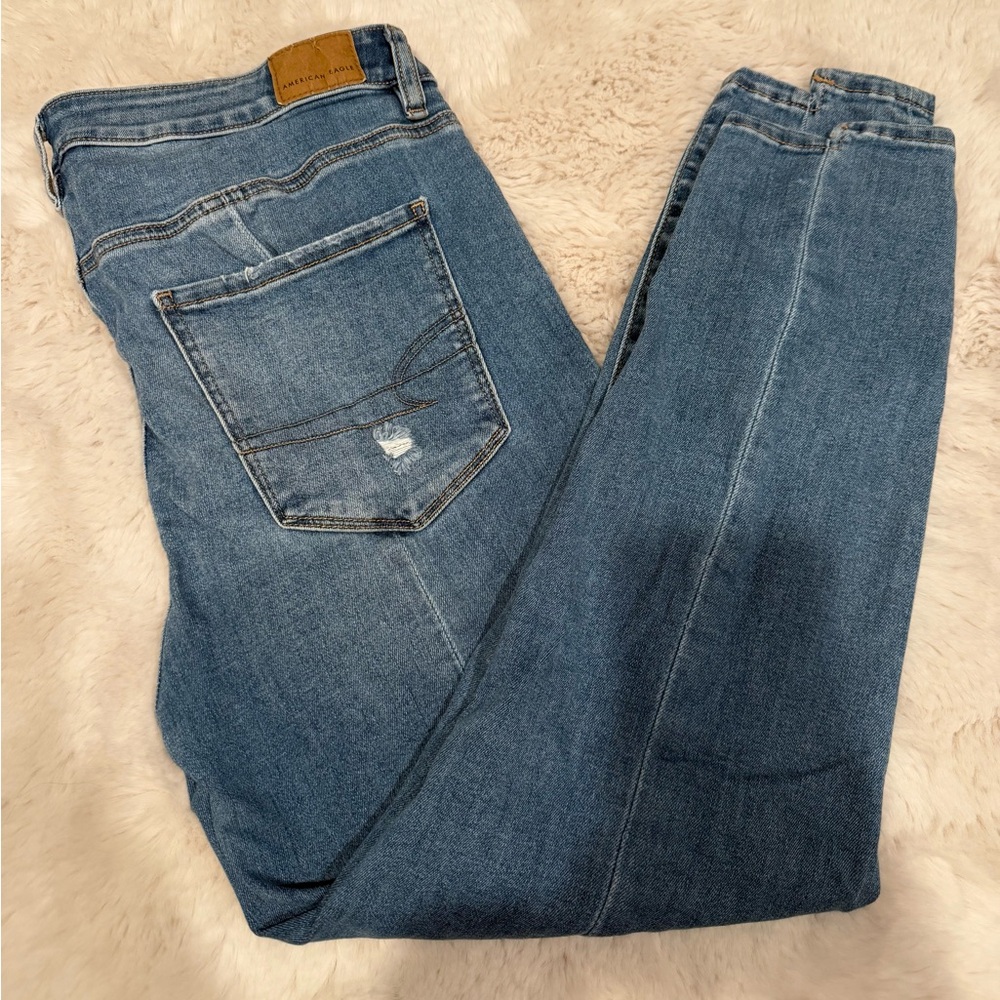 AE highrise jegging 12 short